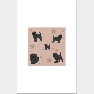 Affenpinscher Pattern Coffee Posters and Art